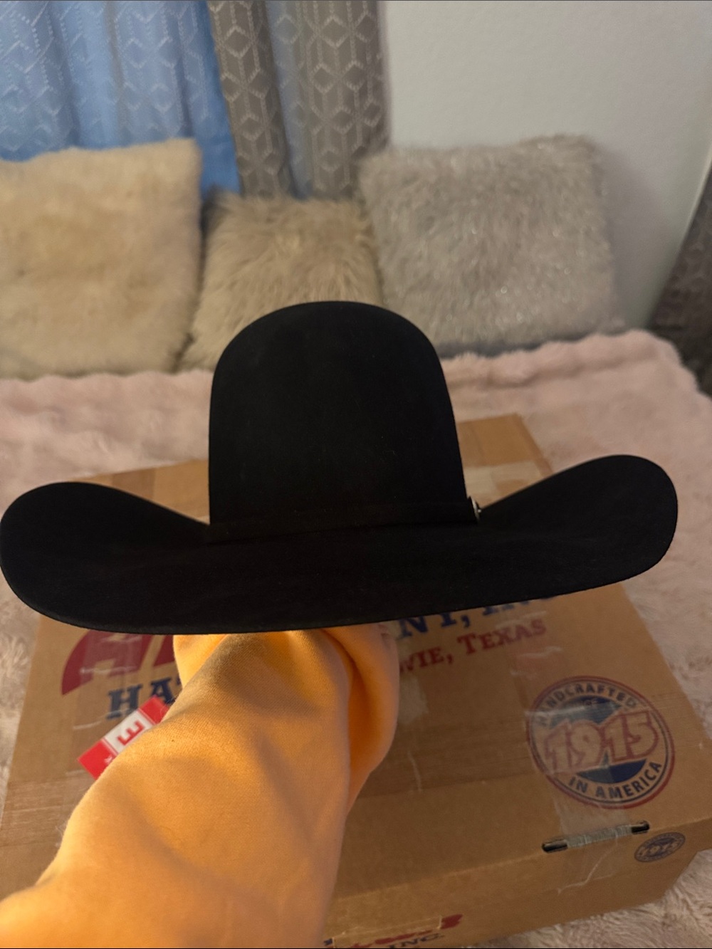 american felt cowboy hat